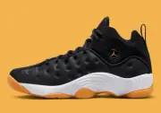 Nike Air Jordan Jumpman Team II 2 Taxi Yellow Black White 819175-071 sz 11.5 Men