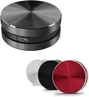 Bewinner Bone Conduction Speakers Ultra Mini, Turn Anythin into Speaker, Stereo Bass Portable Small Cordless Speaker with Suction Cup for Home Outdoor Travel (Black)