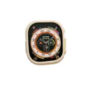 Silicone Candy Protective Case for Apple Watch S8 Ultra-Beige