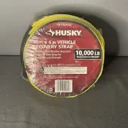 Husky 30 Ft. x 4 In. Weather Resistant Recovery Strap - 10,000 Max Weight