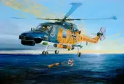 Hobbyboss 1:72 German Navy BundesmarineWestland Lynx MK.88 Helicopter, #HB87239