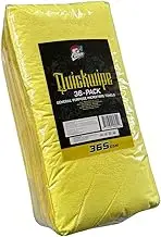 QuickWipe 365GSM Microfibre Towels - Highly Absorbent, Lint-Free, Machine Washable & Reusable - Multipurpose Cleaning Cloth for Kitchen, Countertops & Bathrooms | 36-Pack, 40cmx40cm