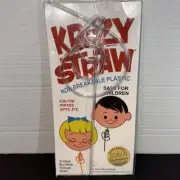 Vintage 50th Anniversary KRAZY STRAW Repro Crazy Fun Time Ltd Edition