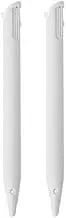 FPC 2x White Replacement Touch Screen Stylus Pens, Compatible with Nintendo NEW 2DS XL consoles (NEW Flip lid version)