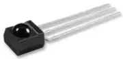 IR RECEIVER, 30M, 0.08MW/M2, SIDE TH, IR Receivers, Qty.1 TSOP14638