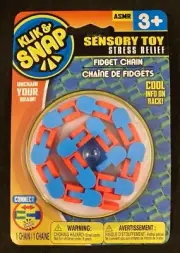 Klik & Snap - Fidget Chain - Sensory Toy - Stress Relief - ASMR - Age 3+ - B