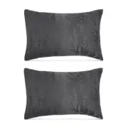 Donna Karan Home Moonscape Collection Standard Queen Pillow Shams 2 for $140