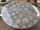 Agate Stone Coffee/Side/End Table - Unique & Elegant Accent Furniture for Living