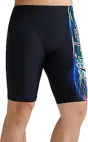 [KEOYA] Swim Jammers for Men Athletic Compression Training Swimming Suit Quick Dry Durable Quick Dry Breathable Swimwear