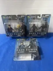 3x Dark Tower MiniMates: Man In Black, Laurie, Jake, Masked, Gunslinger, Tracker