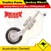 Jockey Wheel 10" Zinc 1500kg rated - Boat Jet-Ski Box Trailers