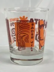 Trader Vic's Atlanta Mai Tai Glass Tiki Bar Since 1976 Cocktail Barware Moai