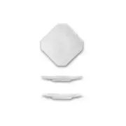Helios Reflections of Elegance 8" x 8" Bone China Plate