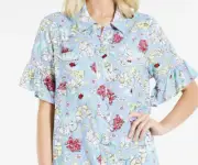NEW PETER ALEXANDER WOMENS MAY GIBBS GUMNUT BABIES PJ NIGHTSHIRT TOP $79.95 XS