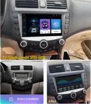 9'' Android 11 Car Stereo Radio GPS Head Unit WIFI Player For 03-07 Honda Accord