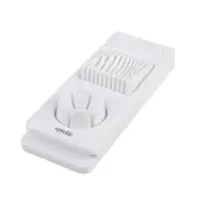 Appetito 2-In-1 Egg Cutter & Slicer Home Kitchen Cooking Veggies Chopper WHT