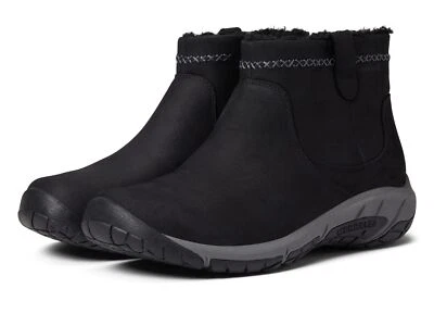 Merrell womens Encore 4 Bluff Polar Waterproof Snow Boot, Black, 7 Wide US