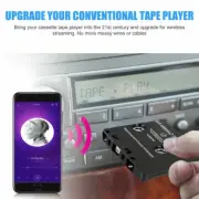 Bluetooth5.0 Car Audio Tape Cassette Adapter Converter FOR IPhone Android MP3 CD