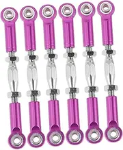 FOYTOKI 71mm Metal Turnbuckle Rod Linkage Set Easy Install for 1/10 RC Trucks Buggies Buggy Upgrade Accessory