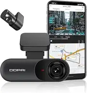 DDPAI 2.5K Dash Cam Front and Rear, 1600P+1080P FHD Dual Dash Camera for Cars with APP, Built-in WiFi, GPS, Night Vision, 24H Parking Monitor, WDR, 140° Wide Angle, G-Sensor, Support 256GB Max, N3 PRO
