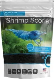 Aqua Natural Shrimp Scoria Aquarium Gravel Black 1.82-qt Bag Volcanic Lava FS