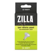 Zilla Incandescent Spot Bulb Day White Light & Heat 50 Watt