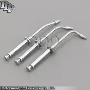 SET OF 3 DENTAL AMALGAM CARRIER GUN SYRINGE RESTORATIVE FILLING INSTRUMENTS KIT