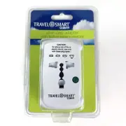Conair Travel Smart All In One Adapter Built In Surge Protector Model TS23TAP