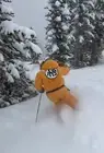 Goku Snowsuit by Ackless Kayaks size XL