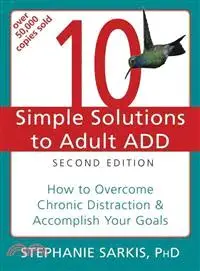 在飛比找三民網路書店優惠-10 Simple Solutions Adult ADD 