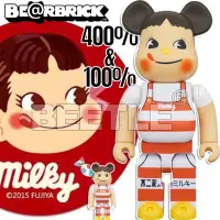 在飛比找Yahoo!奇摩拍賣優惠-BEETLE BE@RBRICK PEKO 不二家 牛奶妹 