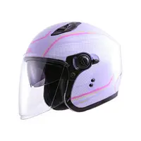 在飛比找樂天市場購物網優惠-【SOL Helmets】SO-12開放式安全帽 (極光_紫
