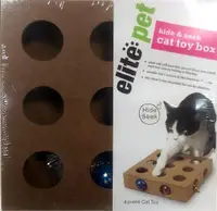 在飛比找BONEBONE優惠-elite pet 貓咪九宮格尋寶 貓益智玩具 貓遊戲 寵物