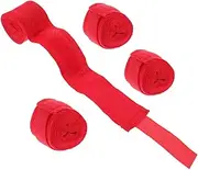 Parliky Cotton Boxing Strap Hand Protective Wraps for Boxing Kickboxing Thai Sports Hand Wrap Set of 4