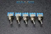 5 PCS TOGGLE SWITCH SPST ON OFF MINI TOGGLE 3 AMP 250V 6 AMP 125V 2 PIN EC-2510