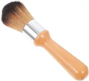 ROMISBABA Wooden Handle Dust Brush for Jadeware and Musical Instruments Ergonomic Beech Cleaning Brush with Soft Bristles for Safe Surface Care