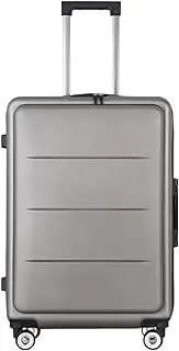 [ANIIC] Luggage Suitcases With Wheels Front Opening Luggage Suitcase Hard Case Luggage With Spinner Wheels Suitcase TSA Code Lock Suitcase Spinner Luggages, D, 24in