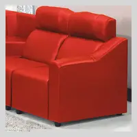 在飛比找多瓦娜家居優惠-L型乳膠皮沙發左扶手椅(坐下)紅色 24239802012