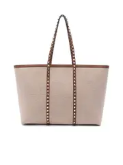 Valentino Garavani Rockstud Canvas Medium Tote