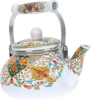 ABOOFAN 1pc Enamel Teapot for Home Use Thickened Decorative Kettle for Tea Retro Design Easy to Clean Suitable for Gas Induction Cookers