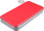 CHILDWEET Capacity CD Storage Wallet Plastic Disc Organiser Case Protects Discs from Scratches and Moisture for Travel and Home Use