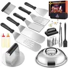 Griddle Accessories for Blackstone with Smashed Burger Press 19Pcs kit