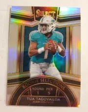 2020 select tua tagovailoa Rookie Selections Silver Prizm #RS-3