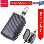 Compact Faraday Key Fob Pouch with Carbon Fiber Design - Ultimate Protection