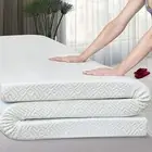2 Inch Gel Infused Memory Foam Mattress Topper Removable Cooling Bamboo Cover