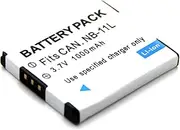 Replacement Rechargeable Battery Pack for Canon Powershot ELPH 110 HS 115 is 120 is 130 is 130 135 140 is 150 is 160 170 is 180 190 is 320 HS 340 HS 350 HS 360 HS NB-11L