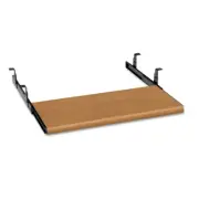 HON 4022C 21.5w x 10d Laminate Slide-Away Keyboard Platform - Harvest New
