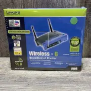 Linksys Wireless-G BROADBAND ROUTER 2.4 GHz Model WRT54G - New Sealed