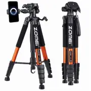 187cm/73.6in Tall Zomei Aluminum Alloy Portable Tripod for Camera DSLR Canon Nik
