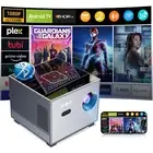 Portable 10000Lumen Projector WiFi Android Home Cinema Support 1080P Video HDMI
